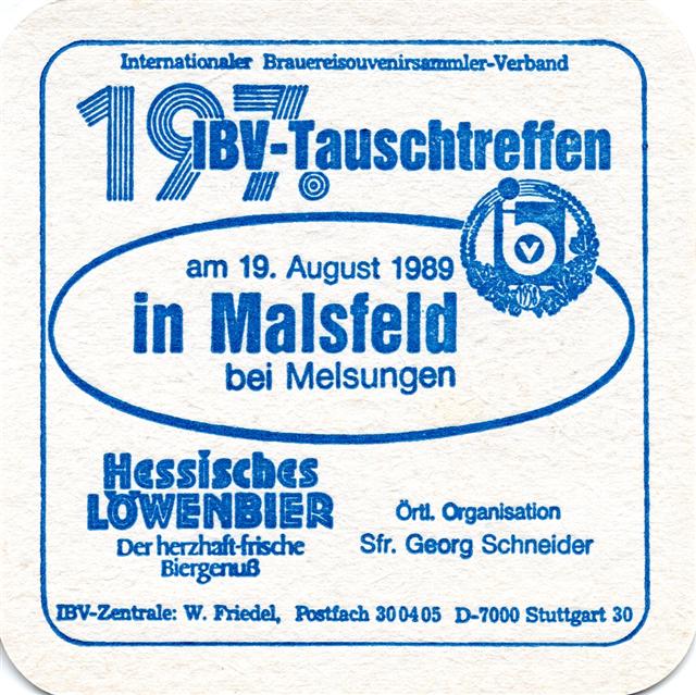 malsfeld hr-he hessisch ibv 1b (quad185-197 tauschtreffen 1989-blau)